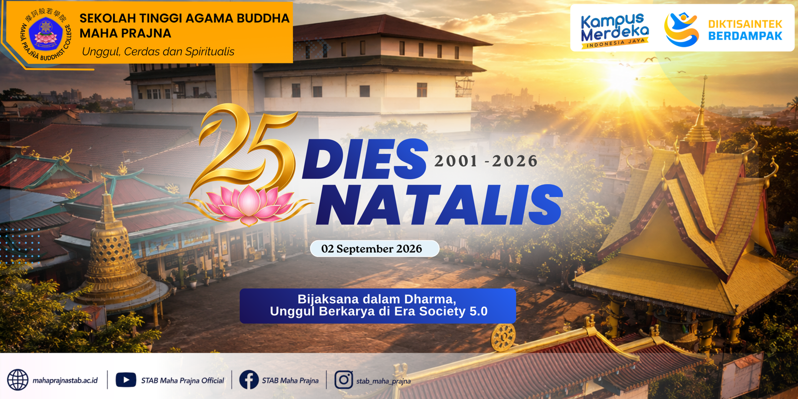 Dies Natalis Ke 25 STAB Maha Prajna